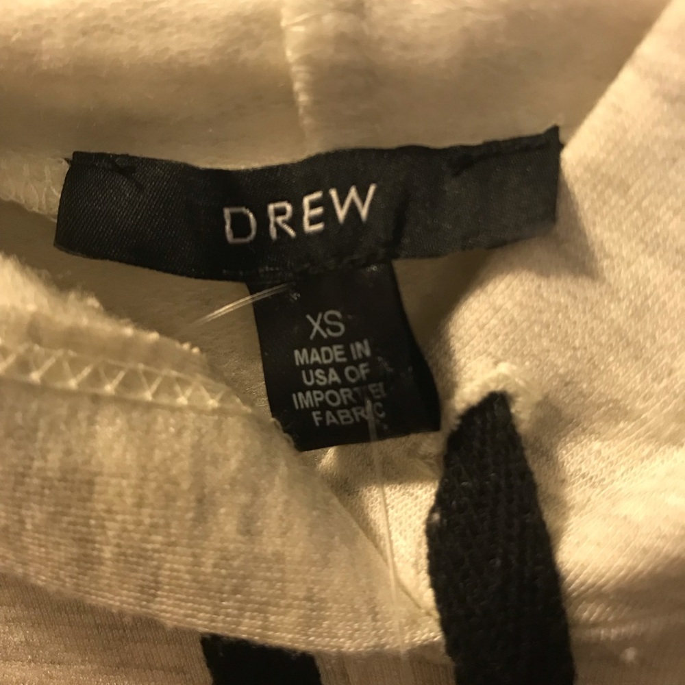 Anthropologie DREW Twist Front Hoodie Sweatshirt - Picture 3 of 3